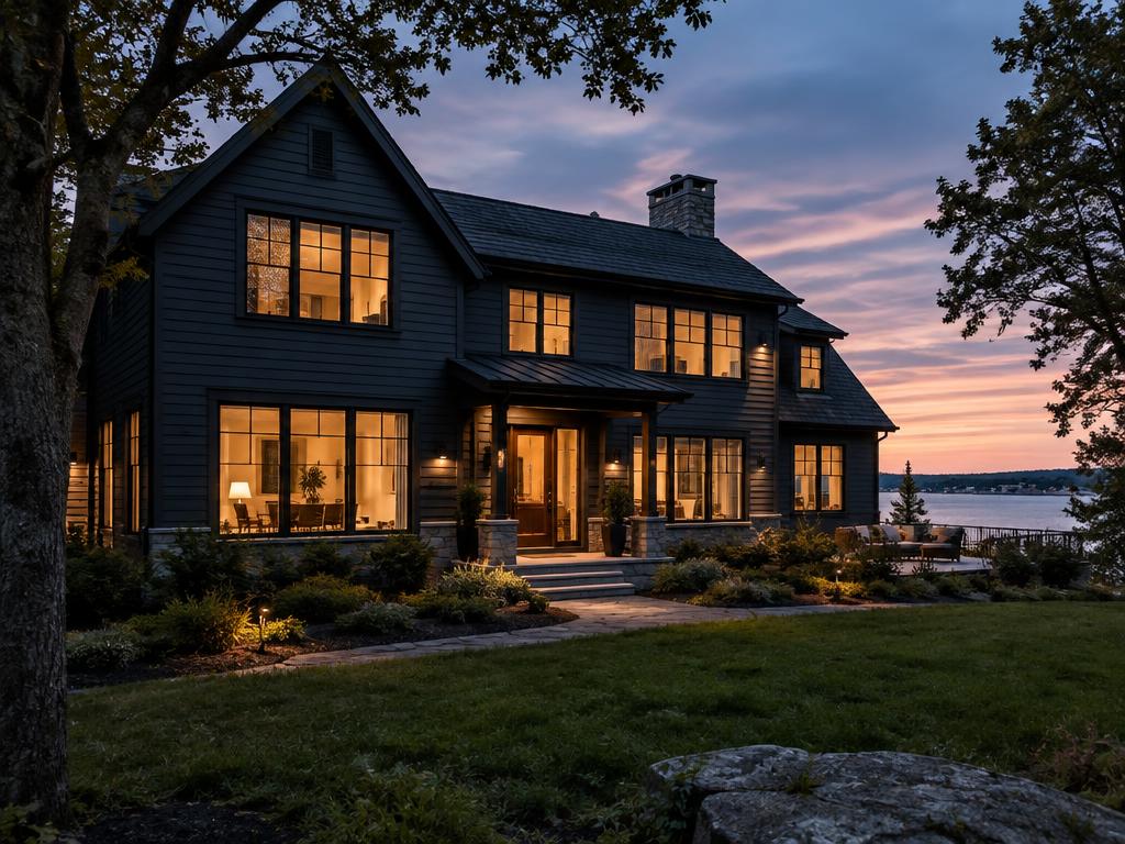 Finished home built by Ondrick Development Group